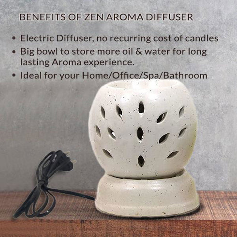 Zen Aroma Diffuser - The Earth Store - Aroma Diffuser